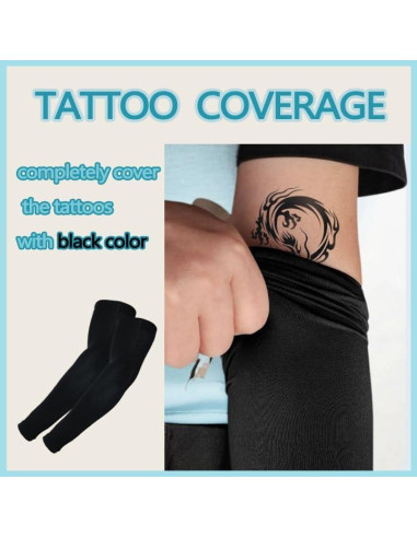 Mangas de Compresión UV YUDEWAY para Hombres y Mujeres - 4 Pairs