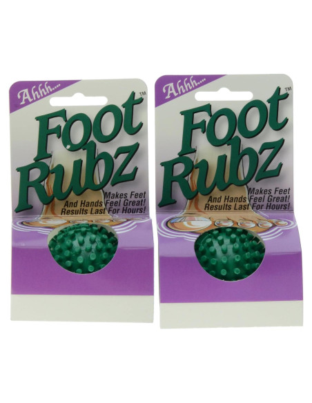 Pelota de Masaje Due North Foot Rubz - Alivio para Pies y Manos, 2 Unidades