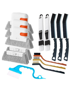 Kit de Limpieza de Ventanas Yodamiack 14 Piezas - Cepillos Especializados