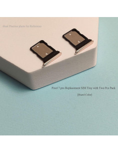Bandeja de tarjeta SIM Reemplazo Google Pixel 7 Pro 5G Avellana/Oro 2