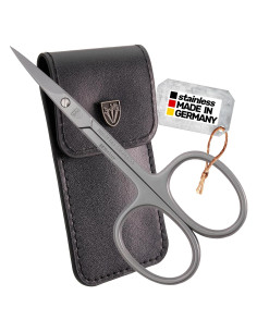 Tijeras de Cutícula 3 Espadas Alemania - Acero Inoxidable con Estuche