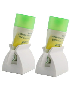Exprimidor de Pasta de Dientes Ogrmar 2PCS Blanco ABS