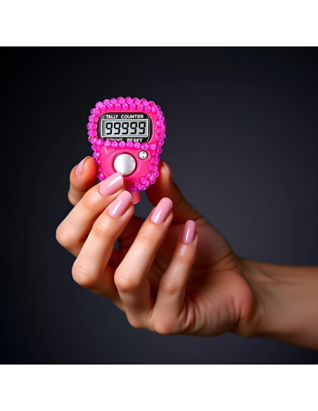 Contador Digital Portátil Cauaoa Mini Reiniciable para Golf