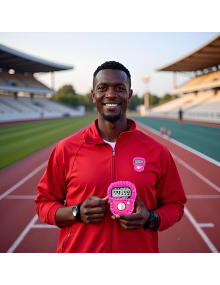 Contador Digital Portátil Cauaoa Mini Reiniciable para Golf