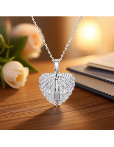 Collar Locket Personalizado Corazón Plata 2x2.1cm Mujeres