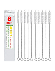 Juego de Cepillos para Limpiar Pajitas AFUUFA 10 Piezas