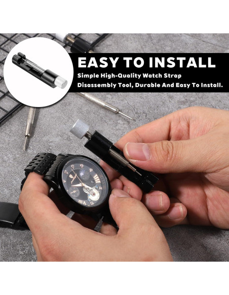 Kit de Herramientas para Ajuste de Correas de Reloj SynHHergyx