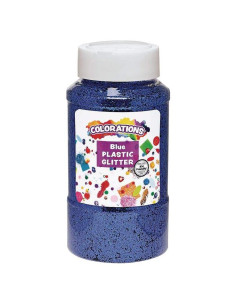 Brillo Plástico Azul Extra Seguro 0.45 kg para Manualidades