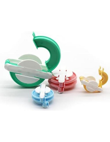 Kit de Hacedores de Pompones Setaria Viridis - 4 Tamaños 3.6-8.6 cm