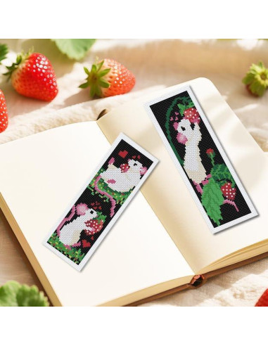 Kit de Bordado DIY INFUNLY 6 Piezas con Instrucciones