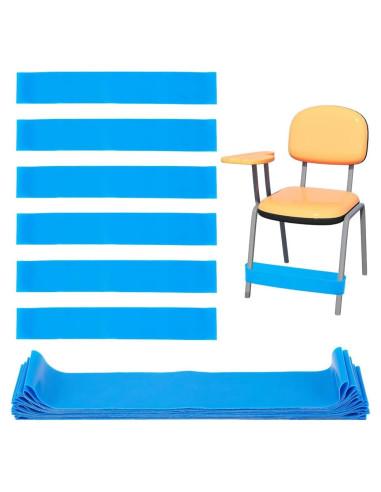 NBEADS 15 Bandas Antideslizantes para Sillas - Azul Real