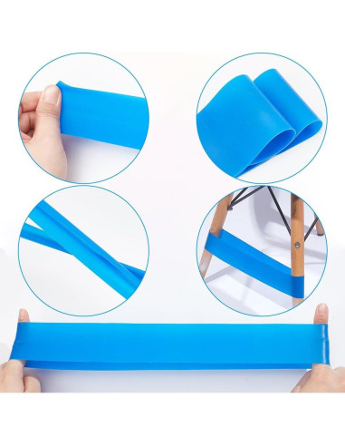 NBEADS 15 Bandas Antideslizantes para Sillas - Azul Real