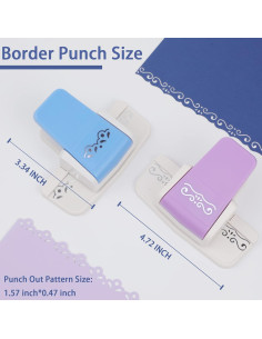 Troqueladora de Bordes PRENDI 2 Piezas para Manualidades 2