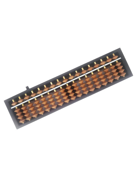 Ábaco Profesional Vaupan Soroban 17 Columnas 26x6.5 cm