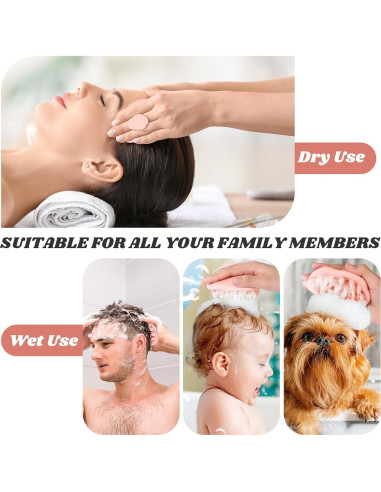 Cepillo de Masaje del Cuero Cabelludo URTHEONE Salmón