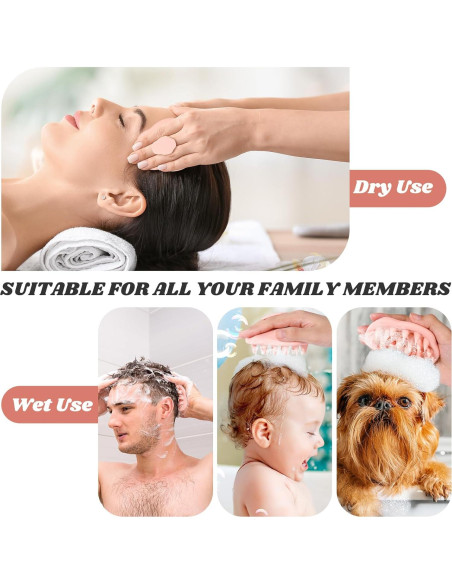 Cepillo de Masaje del Cuero Cabelludo URTHEONE Salmón Cepillo de Masaje del Cuero Cabelludo URTHEONE Salmón