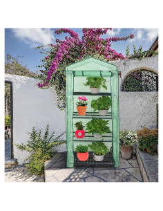 Invernadero Mini 4 Estantes BBBuy 69.22x48.26x160 cm Metal