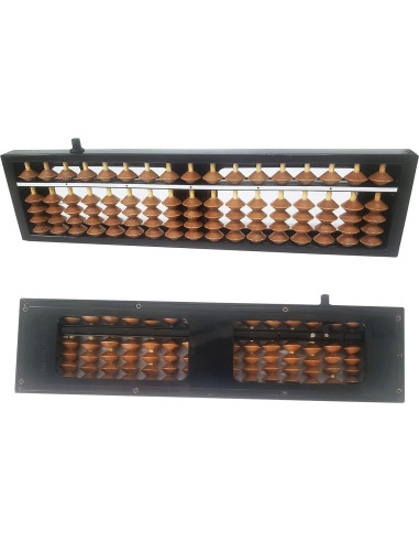 Ábaco Profesional Vaupan Soroban 17 Columnas 26x6.5 cm