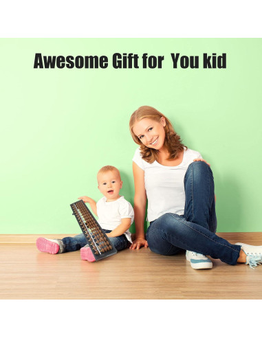 Ábaco Profesional Vaupan Soroban 17 Columnas 26x6.5 cm