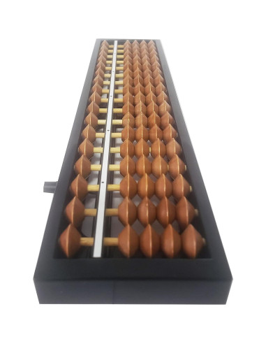 Ábaco Profesional Vaupan Soroban 17 Columnas 26x6.5 cm