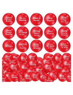 120 Pelotas Antiestrés Motivacionales Poen 4 cm Espuma