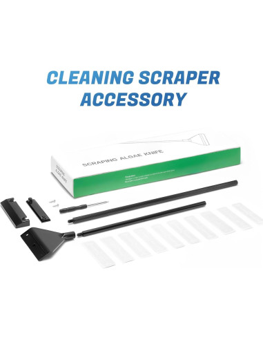 Raspador de Algas CXY para Acuarios de Vidrio 65 cm con 10 Cuchillas