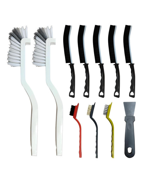 Juego de Cepillos de Limpieza de Auto DUSCOKE 11PCS Accesorios