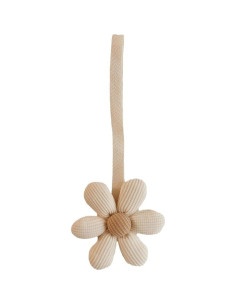 Colgante de Chupete de Flor Blanca Elegante - Soporte de Moda 2