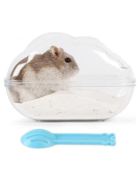 Contenedor de Baño de Arena BUCATSTATE Mediano para Hámster
