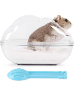 Contenedor de Baño de Arena BUCATSTATE Mediano para Hámster 2