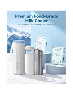 Enfriador de Leche Materna Portátil Innoworld 11oz Acero Inoxidable 2