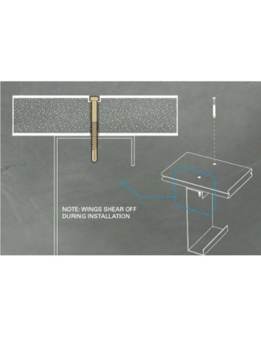 Tornillos para Deck Starborn Deckfast Metal 350 pcs 4.13 cm Inoxidable