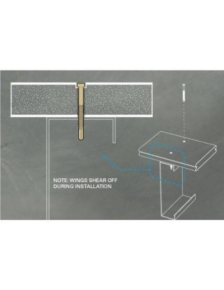 Tornillos para Deck Starborn Deckfast Metal 350 pcs 4.13 cm Inoxidable