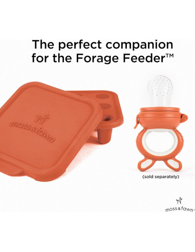 Bandeja de Hielo Moss and Fawn - Silicona para Bebés 12.9 cm