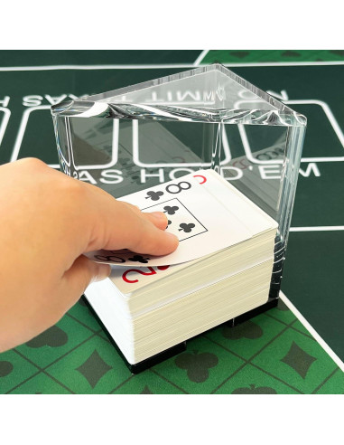 Bandeja de Descarte de Blackjack SEETOOOGAMES 6 Mazos Acrílico