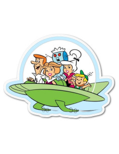 Calcomanía Los Jetsons 3" - Inspiración y Motivación