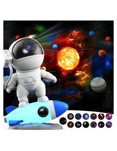 Proyector Planetario ARGIGU 13 en 1 Luz Nocturna Estrellada