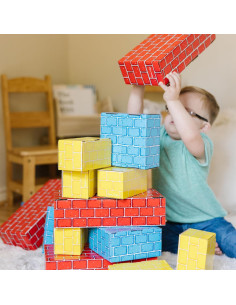 Bloques de Cartón Jumbo Melissa & Doug - 40 Piezas para Niños 2