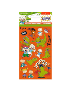 Calcomanías Reptar Trends International - 4 Hojas Brillantes