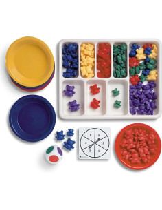Conjunto de Actividades Matemáticas Learning Resources 3 Osos 22 Piezas 2