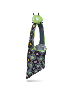 Tote Bag de Peluche TeeTurtle Invader Zim - Bolsa Plegable 10 kg