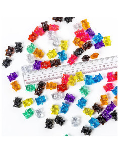 100 Contadores de Oso Transparentes Odoorgames para Niños 2