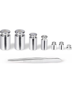 Conjunto de Pesas de Calibración 7 PCS ACCT para Balanza Digital 2