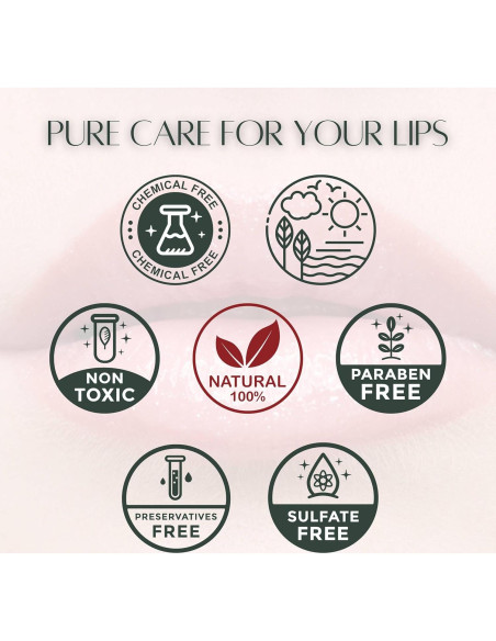 Bálsamo Labial Natural Lather Green Amaretto 3 Unidades Bálsamo Labial Natural Lather Green Amaretto 3 Unidades