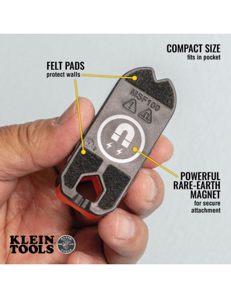 Buscador de Montantes Magnético Klein Tools MSF1002 - Paquete de 2