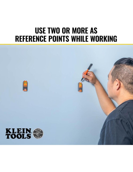 Buscador de Montantes Magnético Klein Tools MSF1002 - Paquete de 2