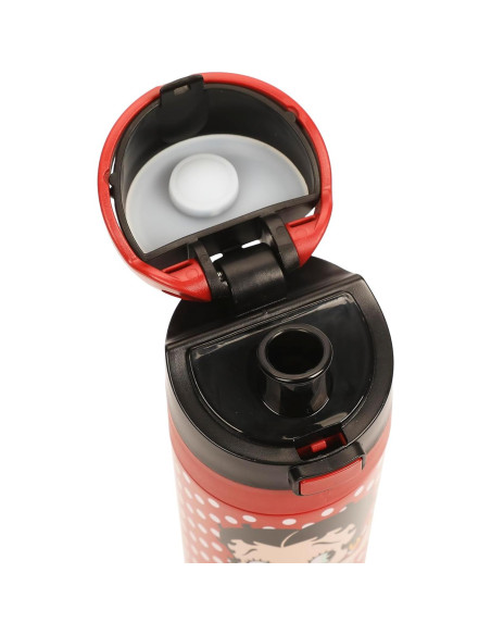 Vaso de Acero Inoxidable Betty Boop Lunares Rojos 24 oz