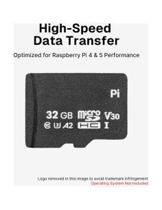 Tarjeta SD A2 Oficial Pi 32GB - Clase 10, U3, V30, Resistente 2