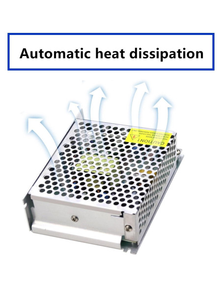 Fuente de Alimentación DC 5V 5A 25W PHEVOS para Proyectos