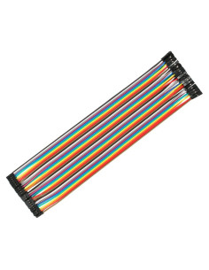 Cable de Cinta Hembra a Hembra uxcell 2P a 1P 20.5cm